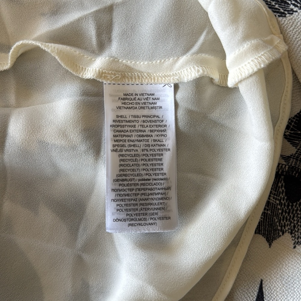 Lauren Ralph Lauren Black and White Floral Dress Size 12 - Picture 10 of 12